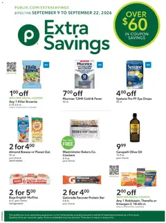 Preview of Publix weekly ads valid from 09/09/2026