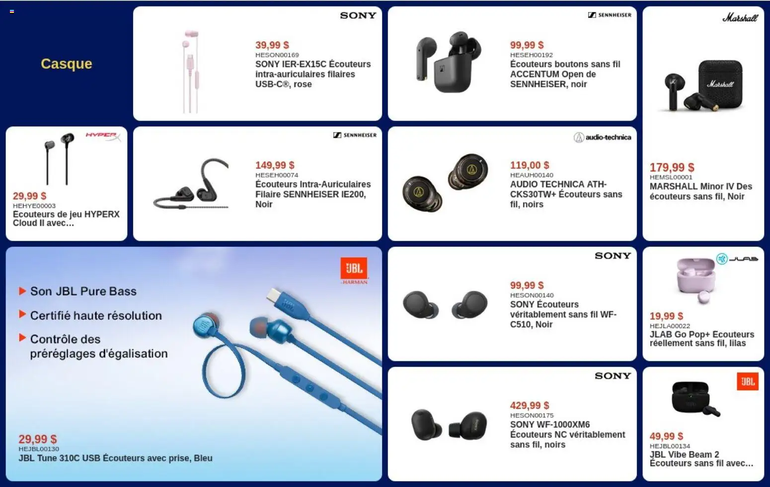 Canada Computers flyer valid from Jul 28, 2026 | Page: 9 | Products: Audio
