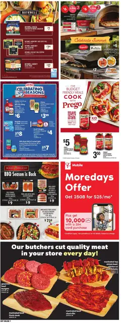 Preview of Loblaws weekly flyer / circulaire from shop Loblaws valid from Jun 25, 2026 | Page: 18 | Products: Pasta, Ketchup, Oil, Pork