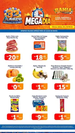 Atakarejo ofertas Mega Dia - Pré-Visualização do folheto da loja Atakarejo, válido de 28/09/2026