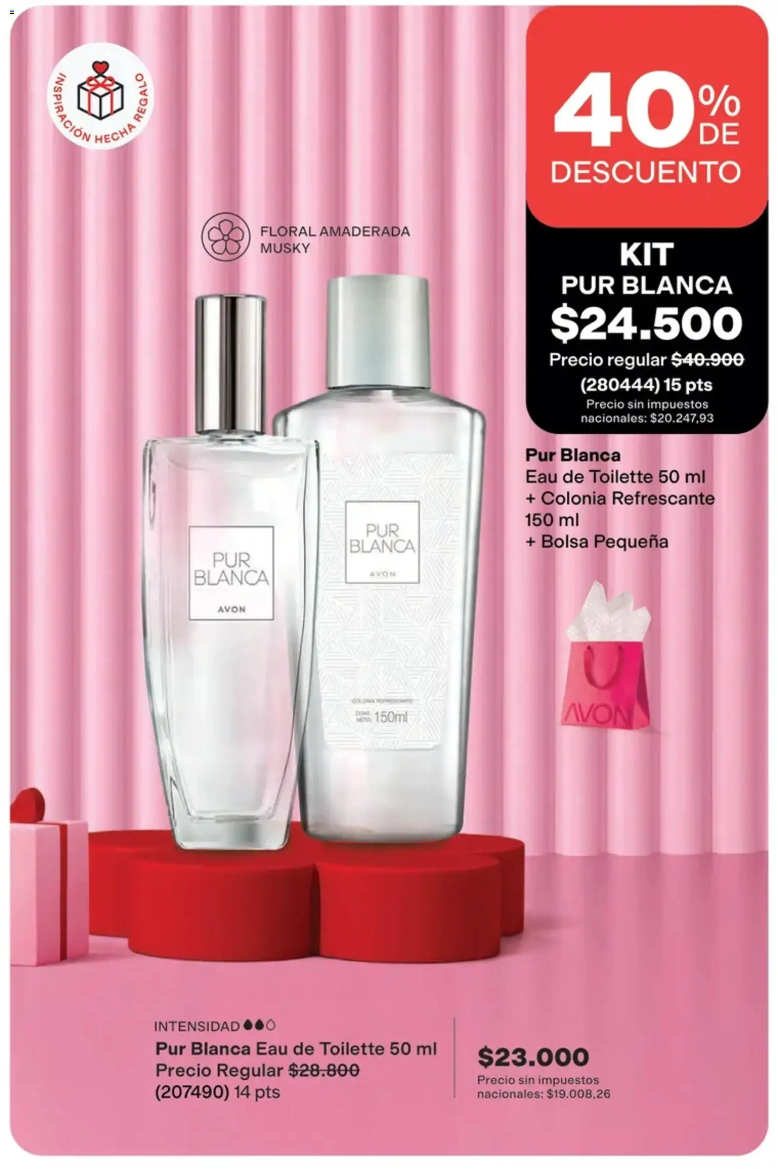 Catálogo AVON Campaña 13 │ válido desde el 01/09/2026 | Página: 16 | Productos: Bolsa, Eau de toilette