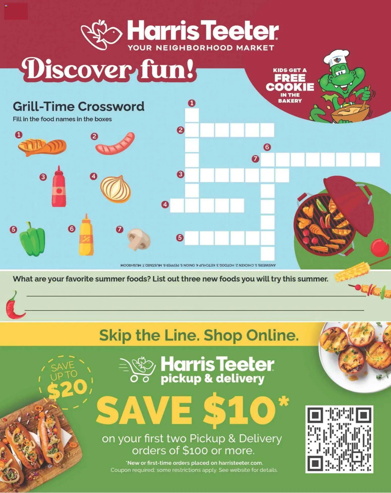 Harris Teeter Monthly Ad - valid from 20.05.2026 | Page: 20 | Products: Bakery, Ketchup, Pepper, Onion