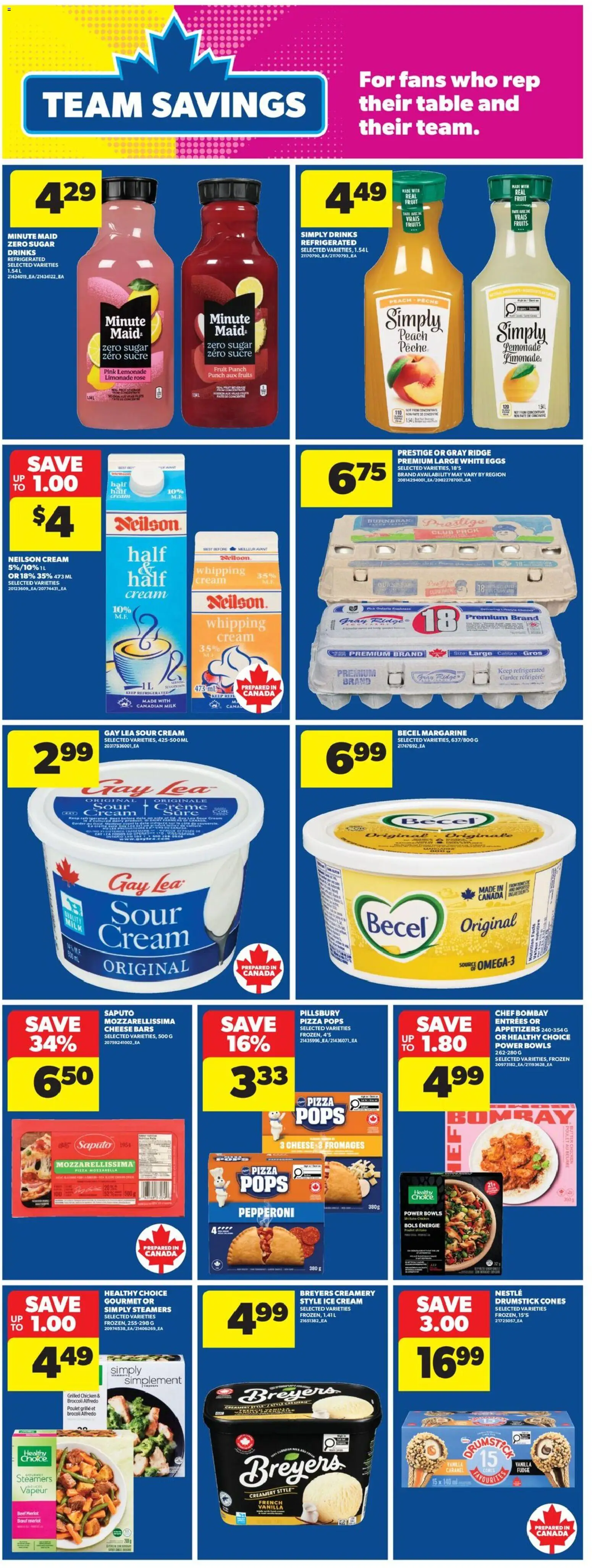 Real Canadian Superstore flyer valid from 11.06.2026 | Page: 22 | Products: Sour cream, Beef, Table, Eggs