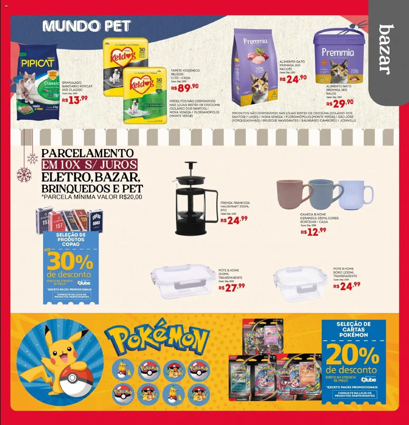 Bistek Supermercados Folheto - válido de 09/09/2026 | Página: 15 | Produtos: Brinquedos, Caneca, Tapete higiênico, Carne