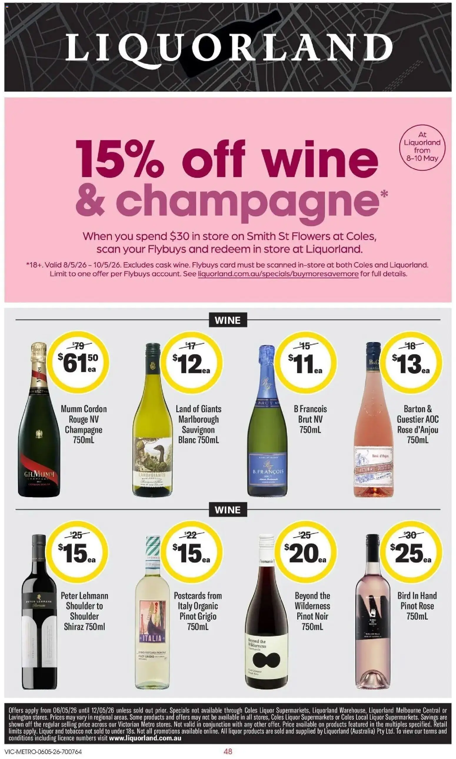 Coles catalogue - valid from 05.05.2026 | Page: 48 | Products: Wine