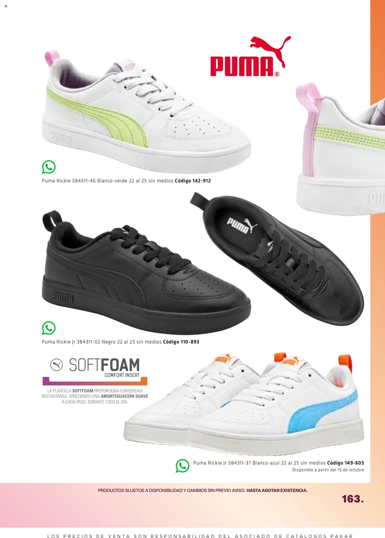 Nuevas ofertas de SC Pakar válidas en toda la República Mexicana desde el 28/08/2026. ¡Encuentra las mejores ofertas en SC Pakar catálogo Otoño! | Página: 163
