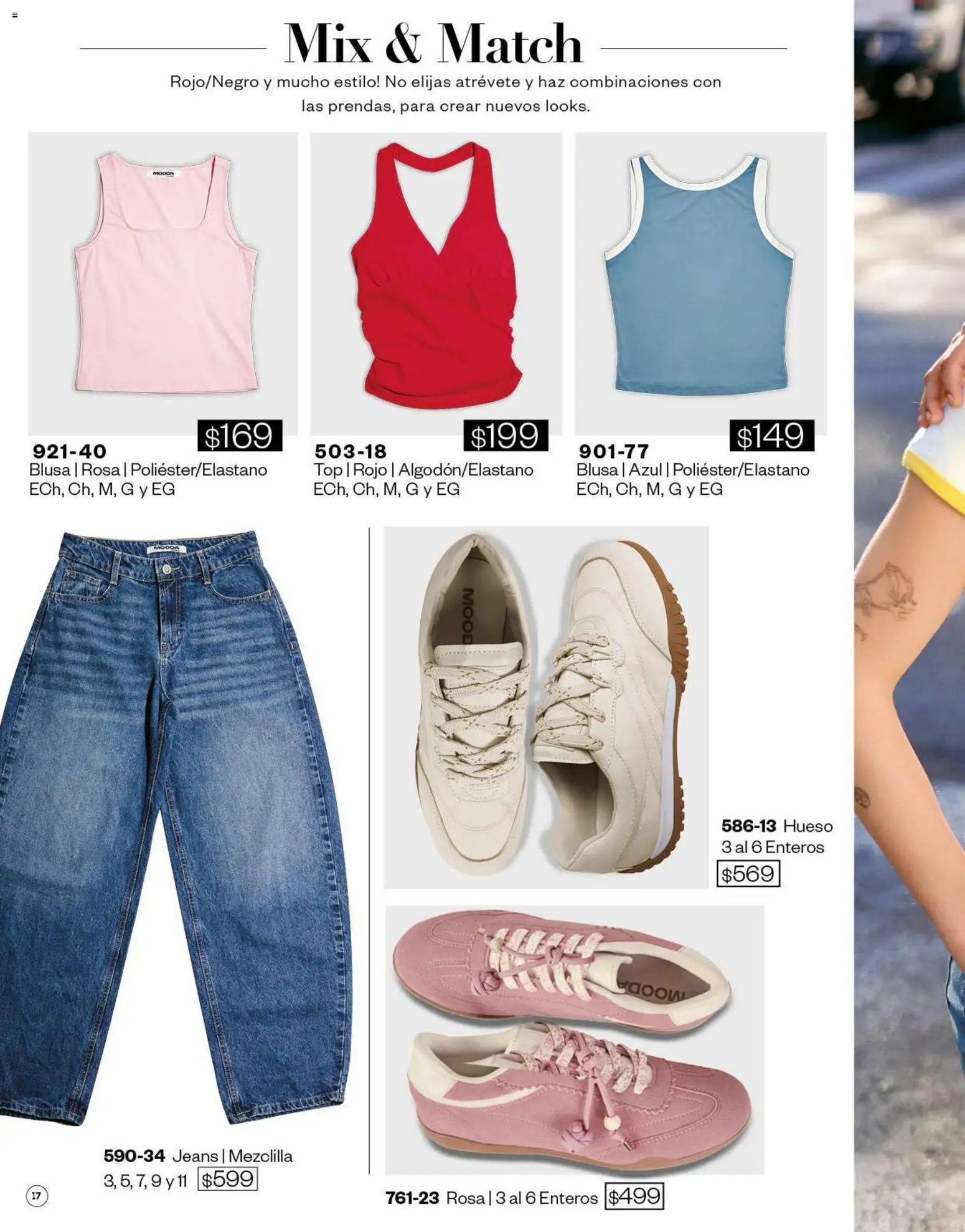 Nuevas ofertas de Cklass válidas en toda la República Mexicana desde el 05.03.2026. ¡Encuentra las mejores ofertas en Cklass catálogo Verano Mooda! | Página: 18 | Productos: Blusa, Top