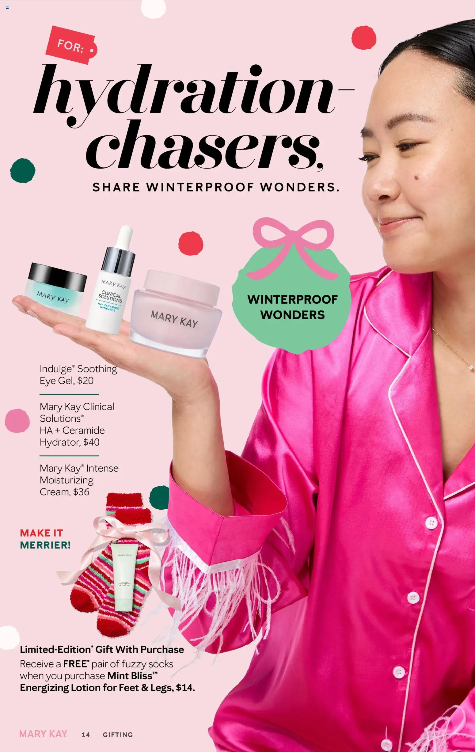 Mary Kay The Look Fall/Holiday 2026 - valid from 09/16/2026 | Page: 14 | Products: Socks