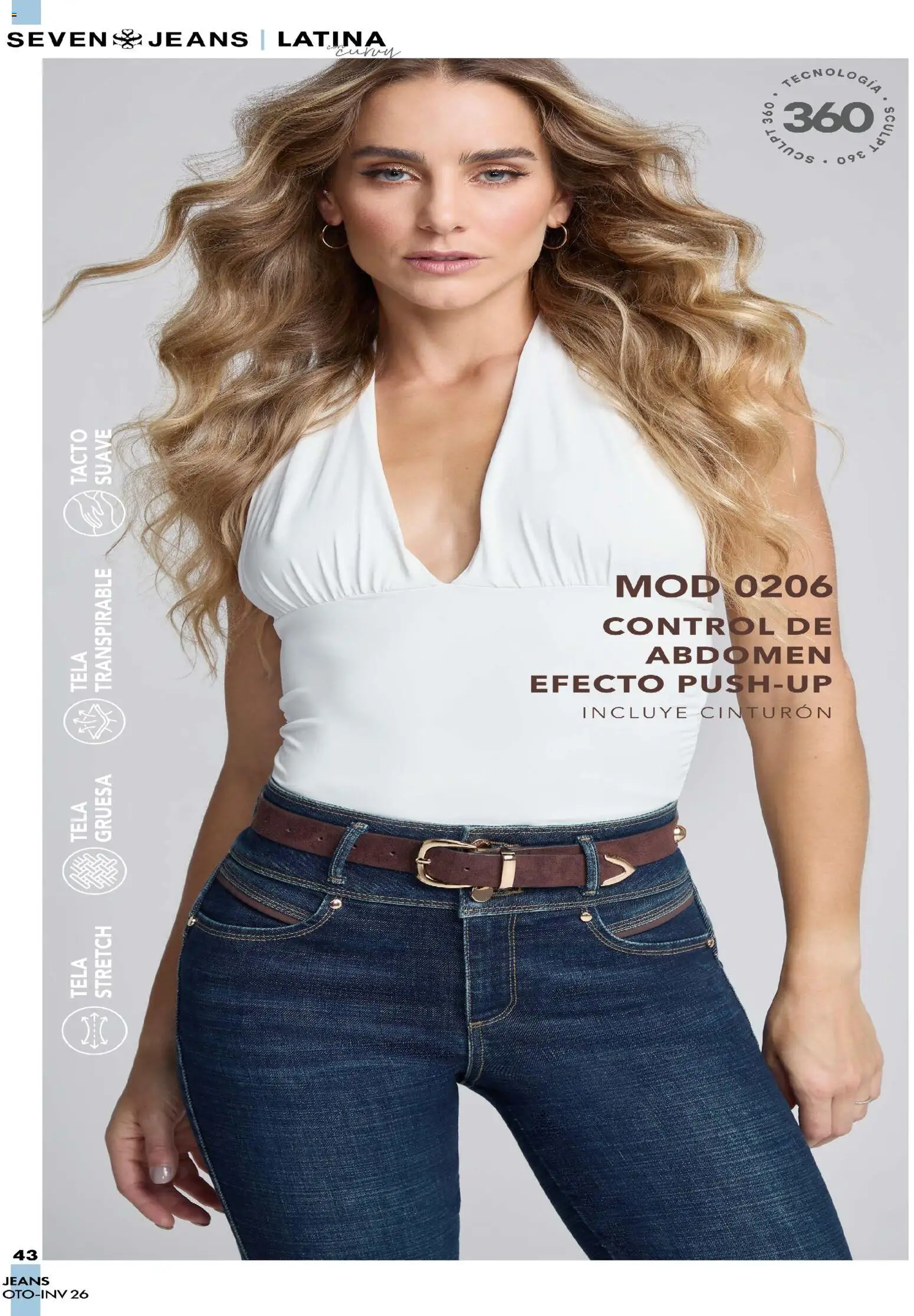 Nuevas ofertas de Price Shoes válidas en toda la República Mexicana desde el 03/08/2026. ¡Encuentra las mejores ofertas en Price Shoes catálogo Seven Jeans! | Página: 43 | Productos: Cinturón