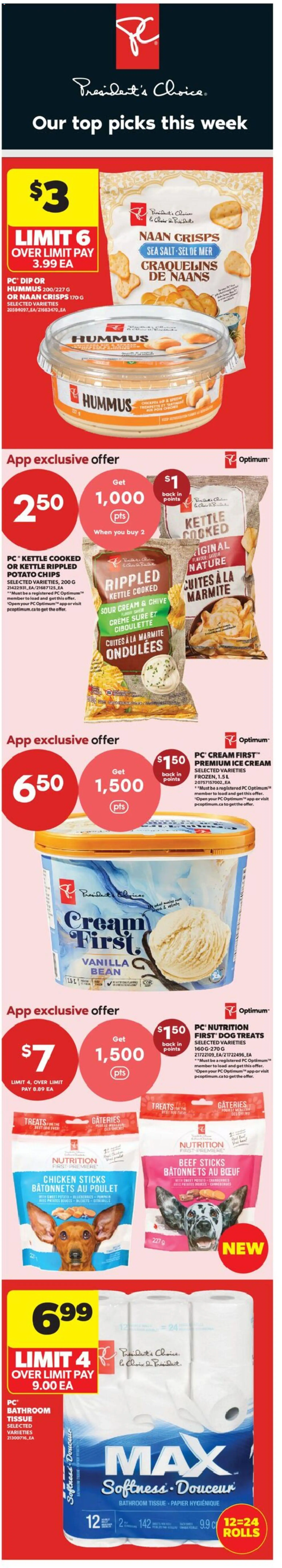 Real Canadian Superstore flyer valid from 21.05.2026 | Page: 3 | Products: Sour cream, Beef, Ice cream, Chicken