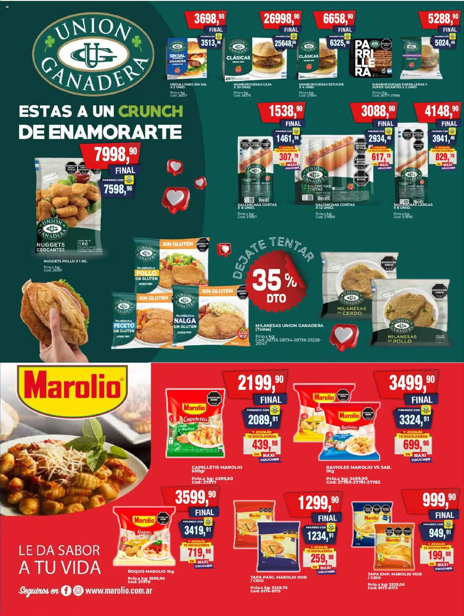 Maxiconsumo ofertas │ válido desde el 11.05.2026 | Página: 15 | Productos: Pollo, Sal, Estuche, Ravioles