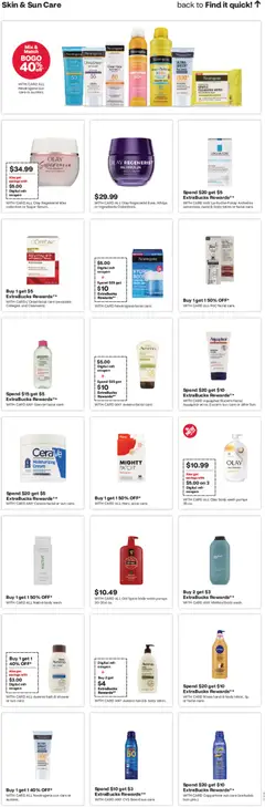 Preview of CVS Pharmacy weekly ads valid from 10.05.2026 | Page: 12 | Products: Shower, Butter, Tea, Water