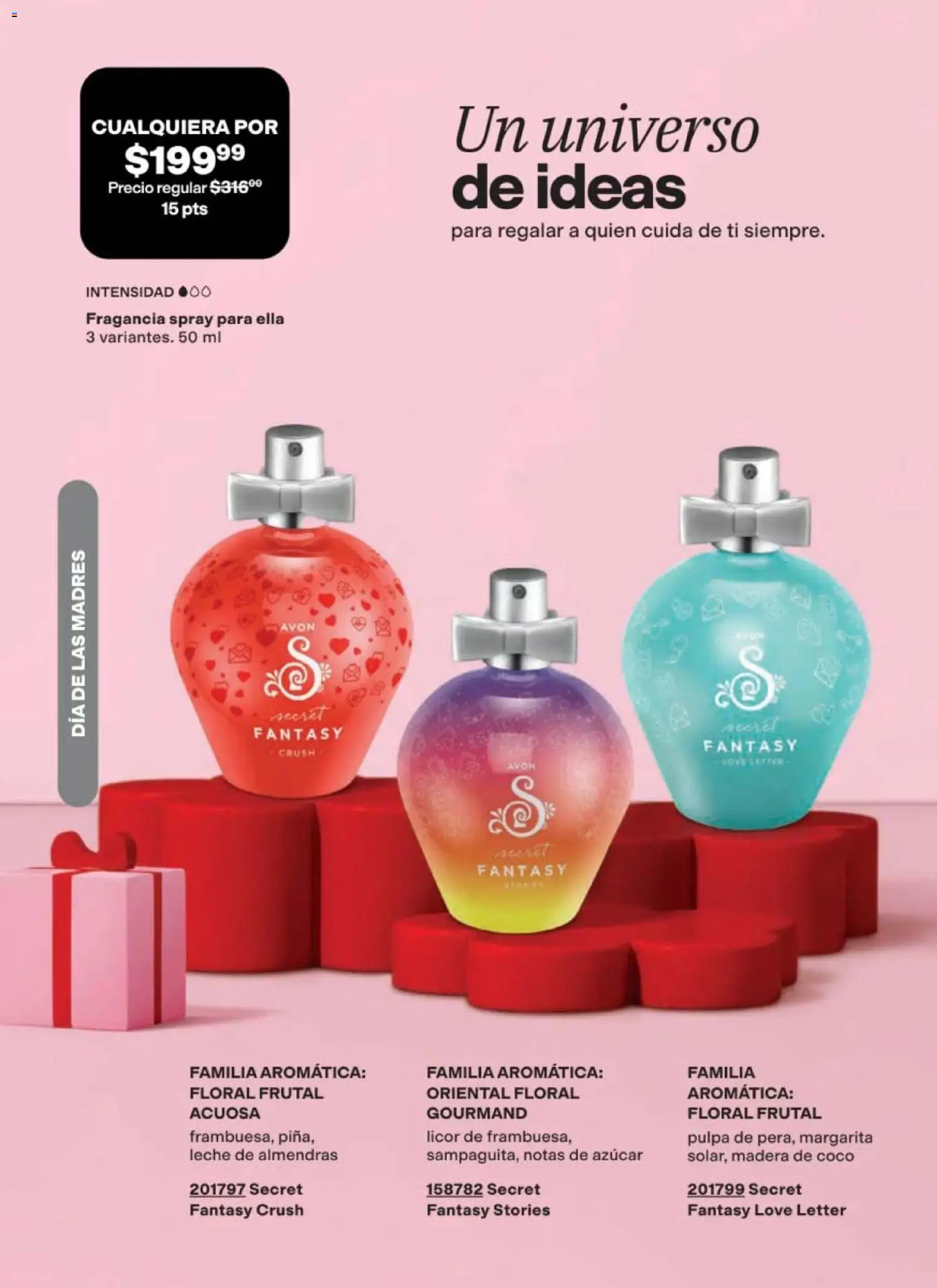 Nuevas ofertas de AVON válidas en toda la República Mexicana desde el 02.04.2026. ¡Encuentra las mejores ofertas en AVON campaña 6 2026! | Página: 42 | Productos: Almendras, Azúcar, Leche, Perfume