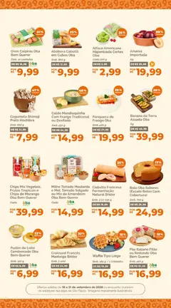 Oba Hortifruti - Ofertas da semana - Pré-Visualização do folheto da loja Oba Hortifruti, válido de 18/09/2026 | Página: 6