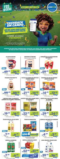 Prezunic ofertas - Pré-Visualização do folheto da loja Prezunic, válido de 19.06.2026