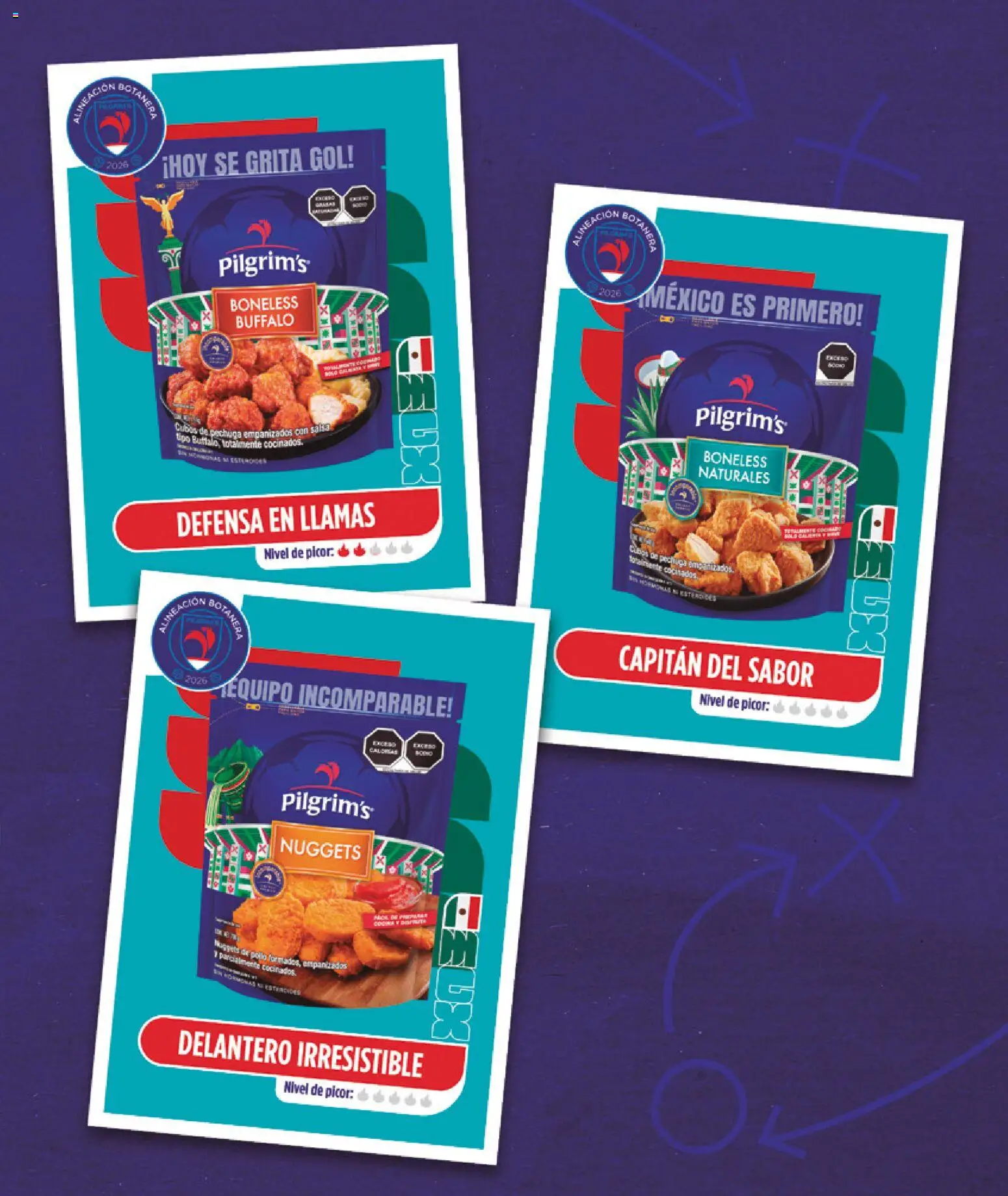 Nuevas ofertas de H-E-B válidas en toda la República Mexicana desde el 01.05.2026. ¡Encuentra las mejores ofertas en H-E-B folleto Celebra! | Página: 21 | Productos: Pollo