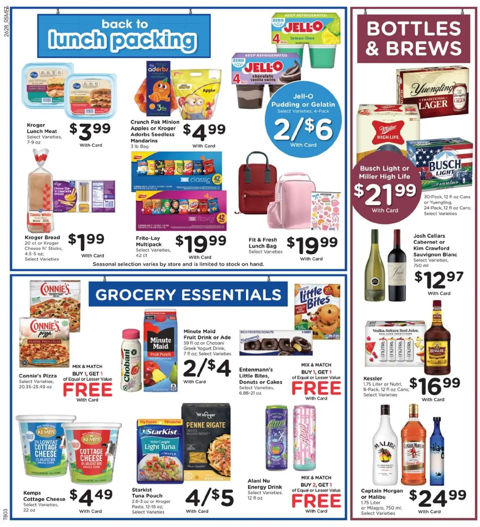 Pick ‘n Save Weekly Ad - valid from 08/12/2026 | Page: 7 | Products: Malibu, Yogurt, Bread, Chocolate
