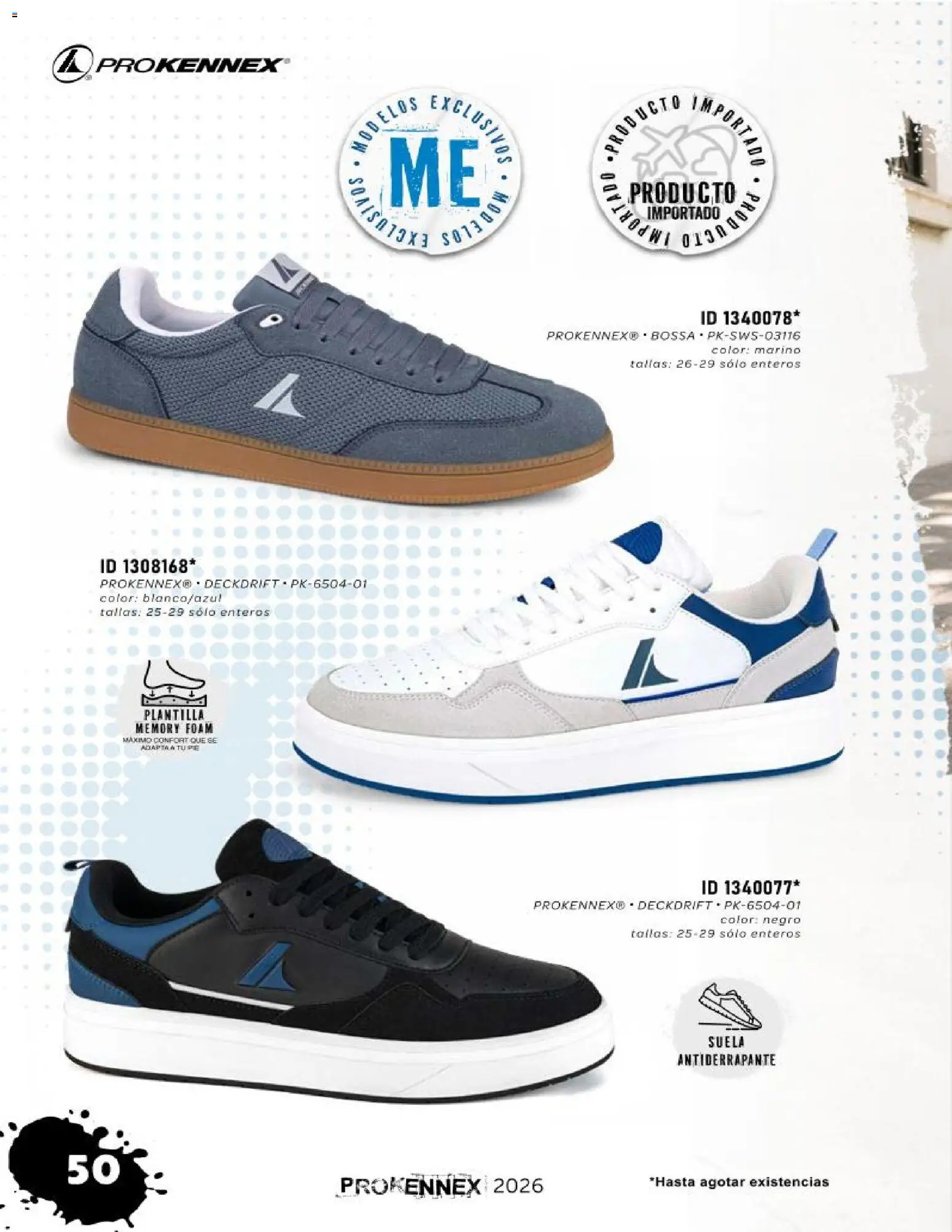 Nuevas ofertas de Price Shoes válidas en toda la República Mexicana desde el 15/09/2026. ¡Encuentra las mejores ofertas en Price Shoes catálogo Prokennex! | Página: 50