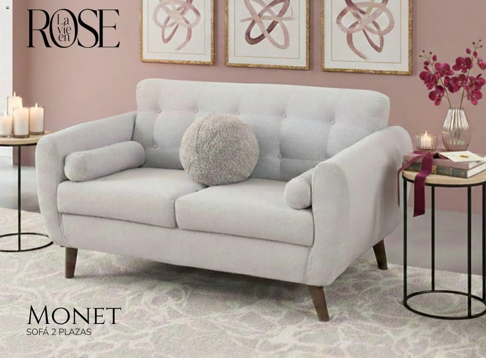 Nuevas ofertas de Muebles Dico válidas en toda la República Mexicana desde el 06/02/2026. ¡Encuentra las mejores ofertas en Muebles Dico catálogo La Vie en Rose 2026! | Página: 13 | Productos: Sofá