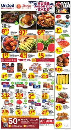 Preview of United Supermarkets weekly ads valid from 09/02/2026