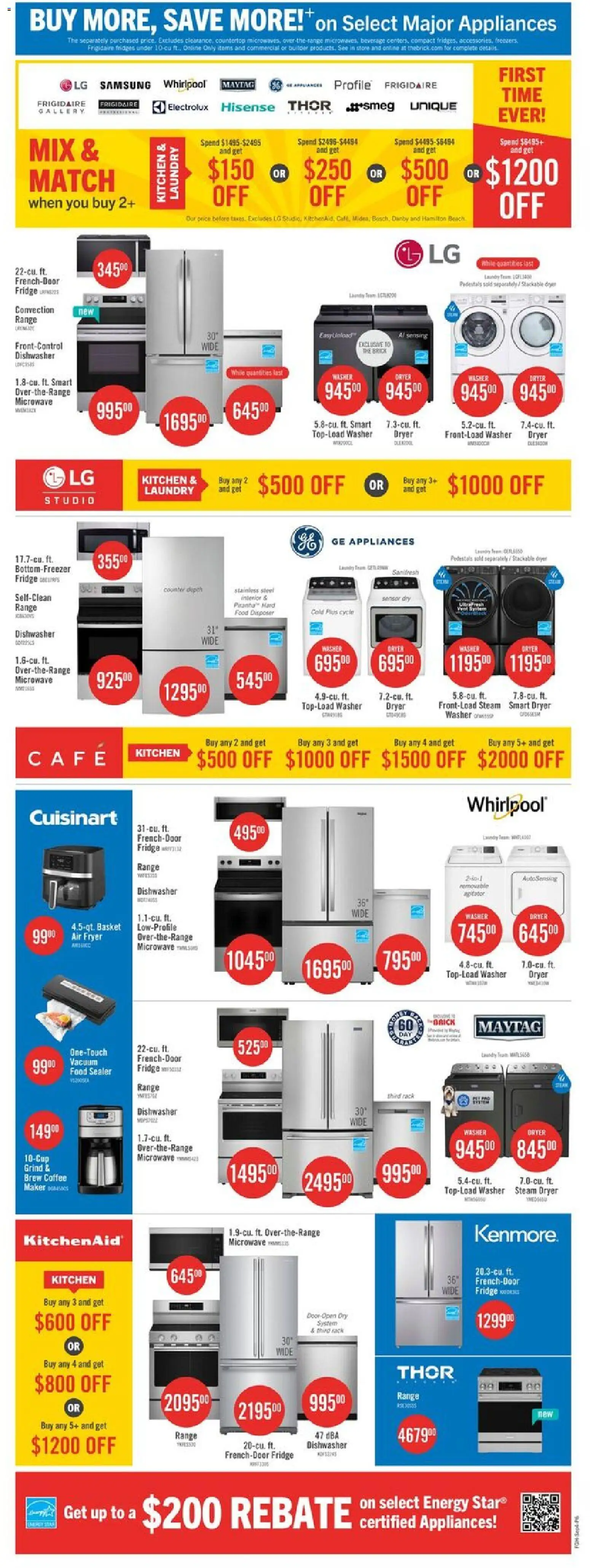 The Brick flyer valid from Sep 3, 2026 | Page: 18