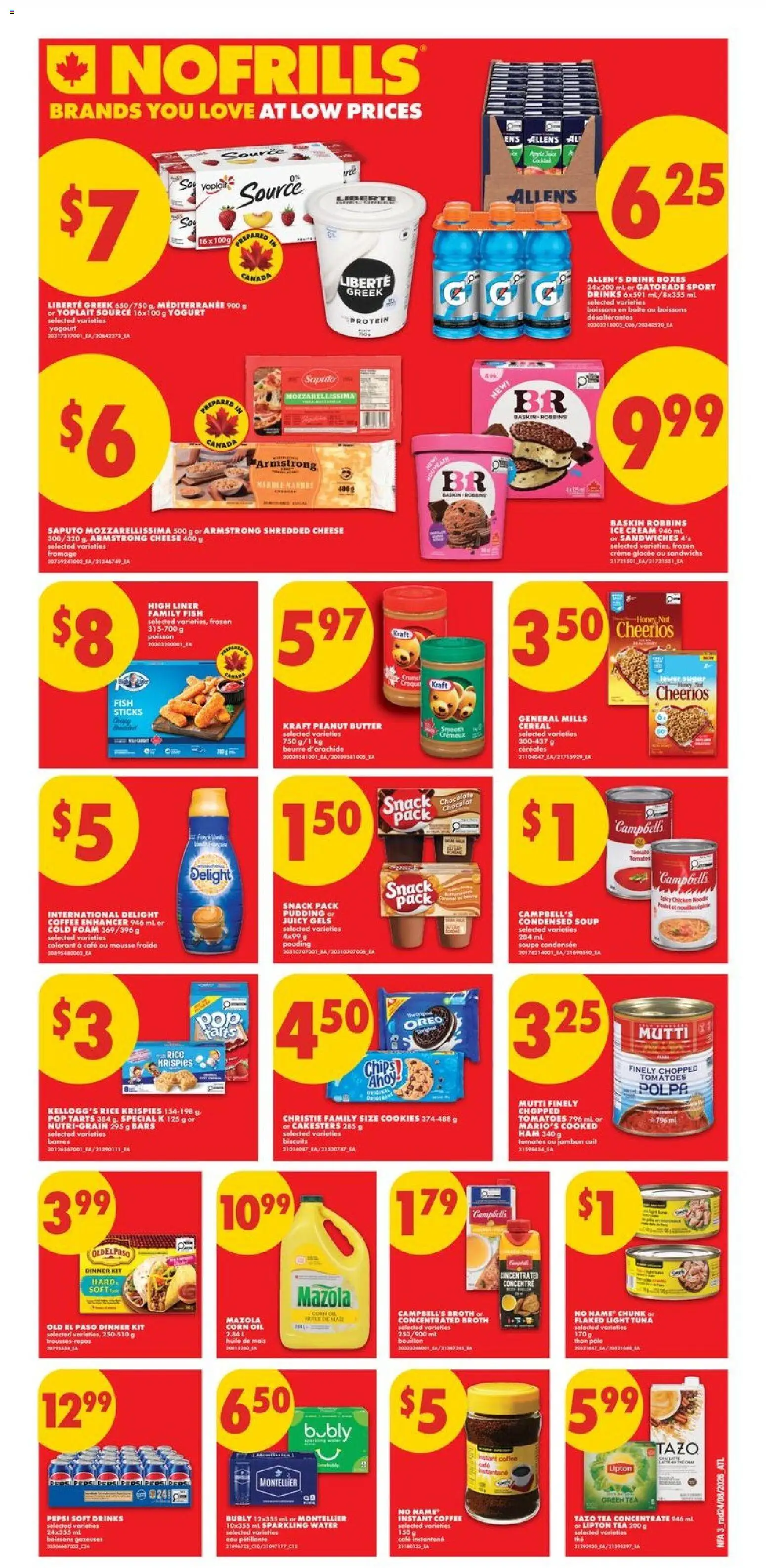 No Frills flyer valid from Aug 27, 2026 | Page: 4