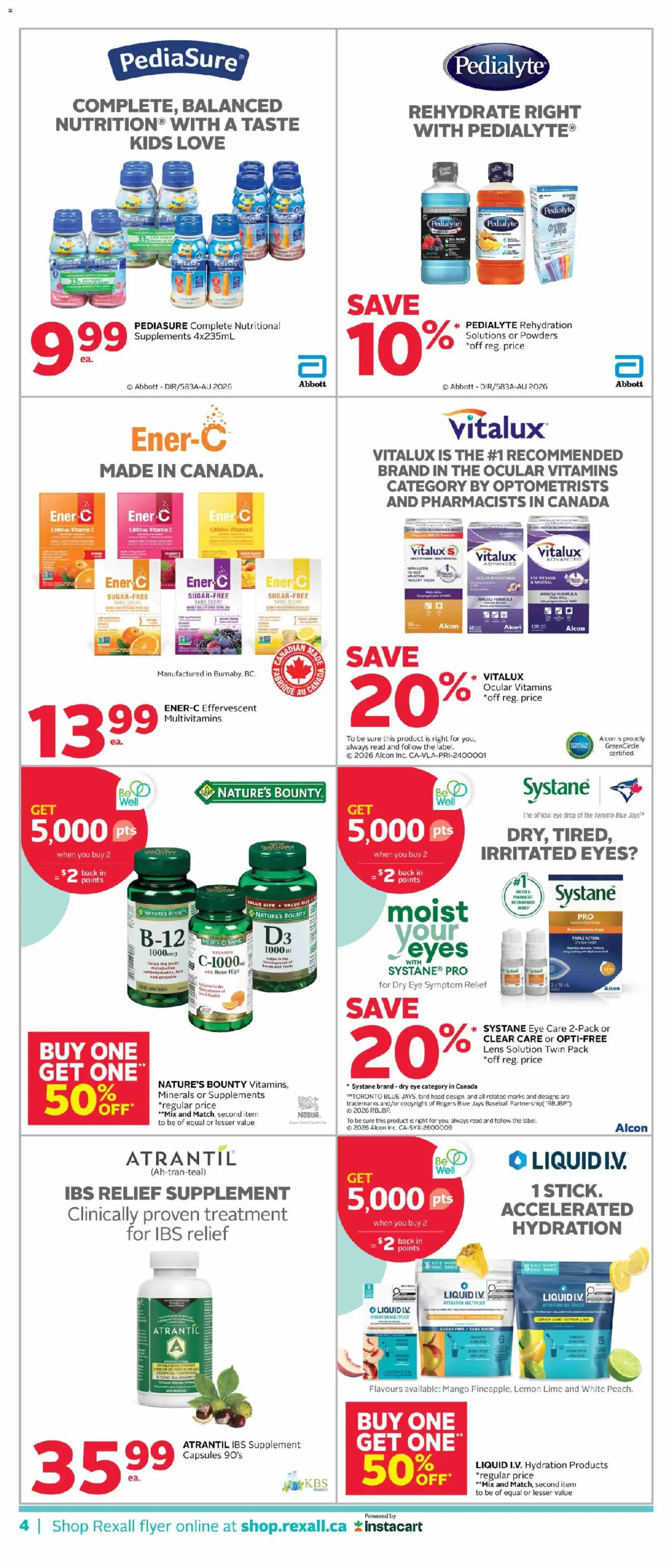 Rexall flyer valid from Oct 30, 2026 | Page: 13