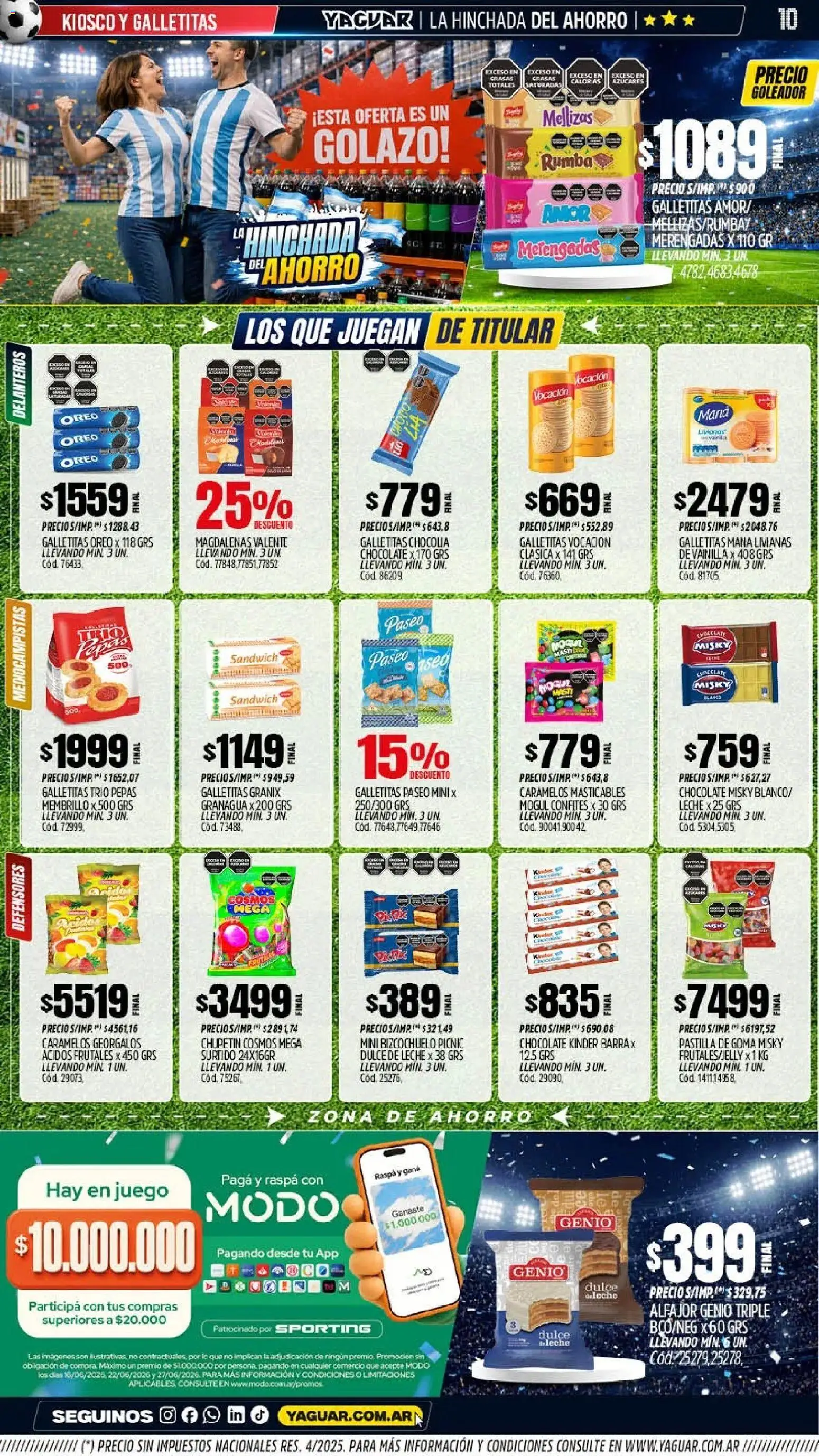 Yaguar - Oferta Semanal Mar del Plata │ válido desde el 22/06/2026 | Página: 9