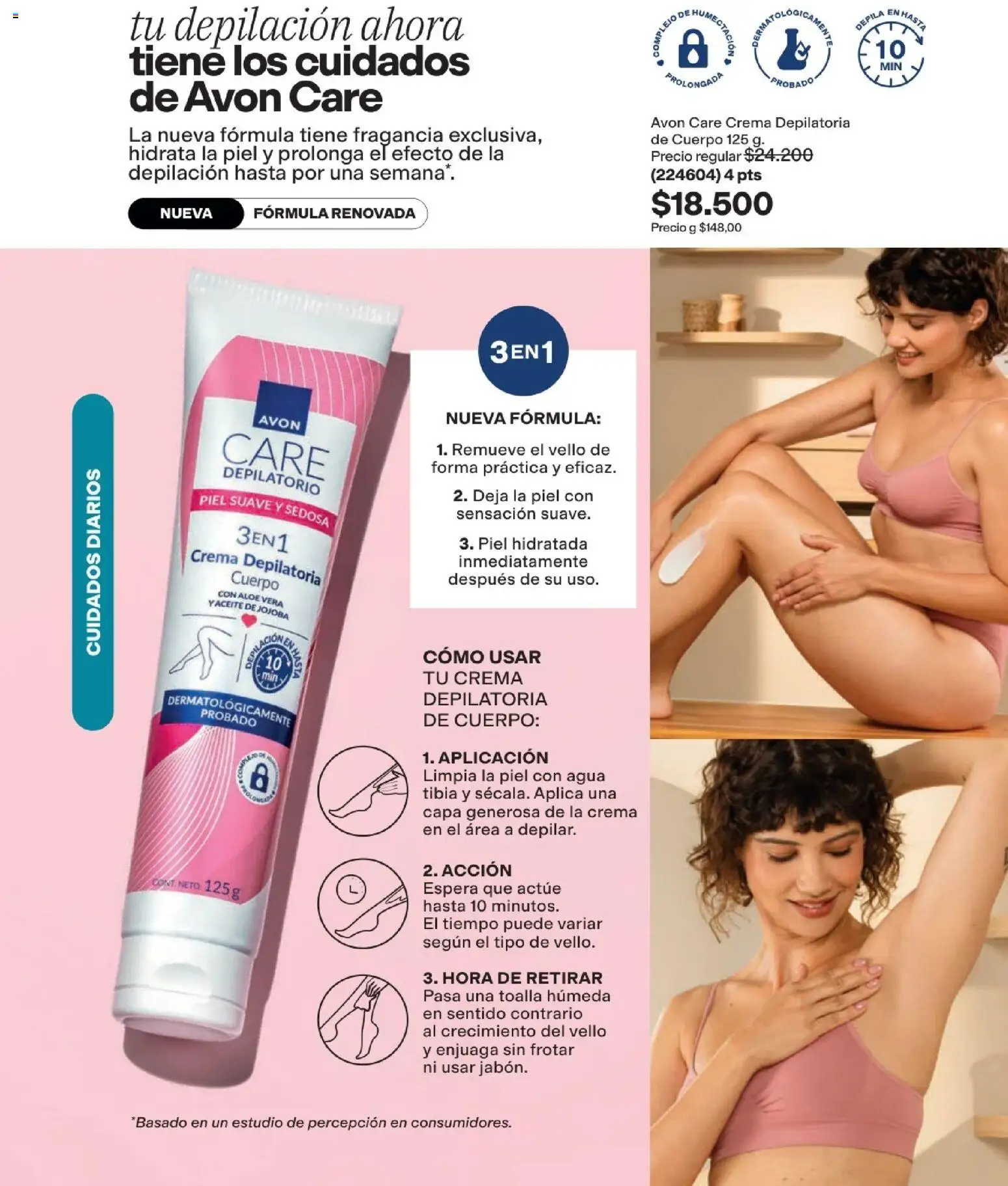 Avon revista - valida desde el 15/07/2026 | Página: 149 | Productos: Toalla, Fragancia, Crema depilatoria, Aloe vera