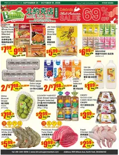 Preview of Btrust Supermarket weekly flyer - North York from shop Btrust Supermarket valid from Sep 25, 2026