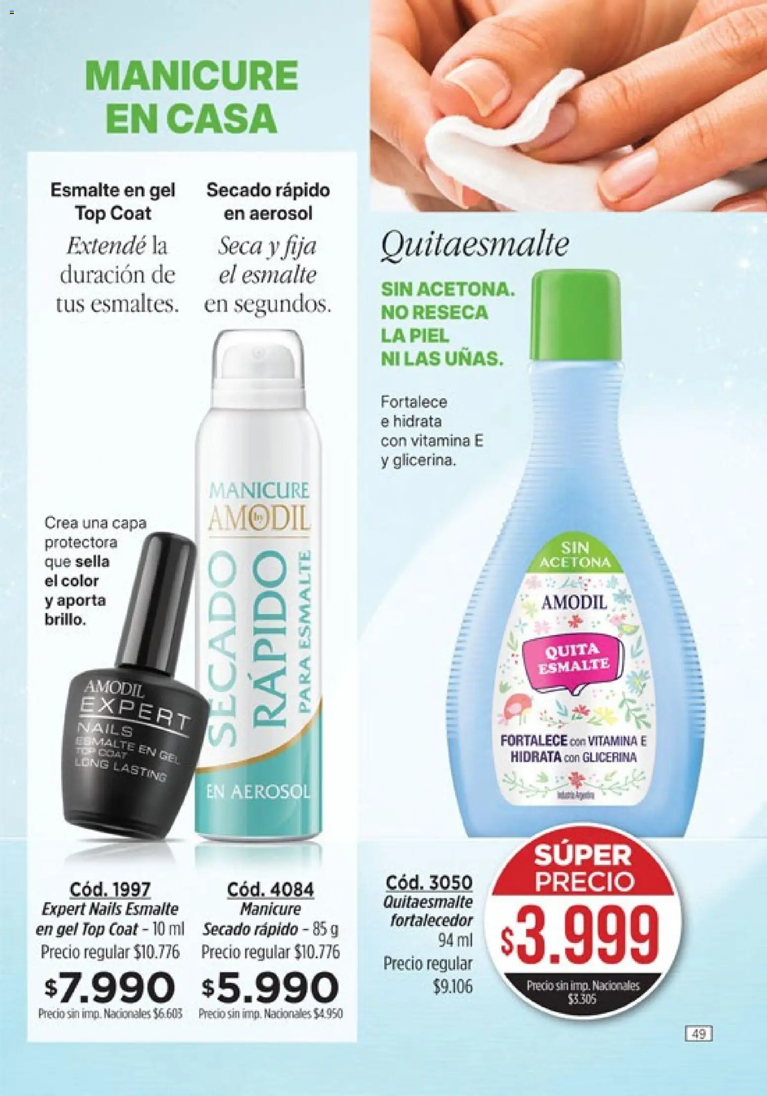 Catálogo Amodil Campaña 17 │ válido desde el 01/10/2026 | Página: 49