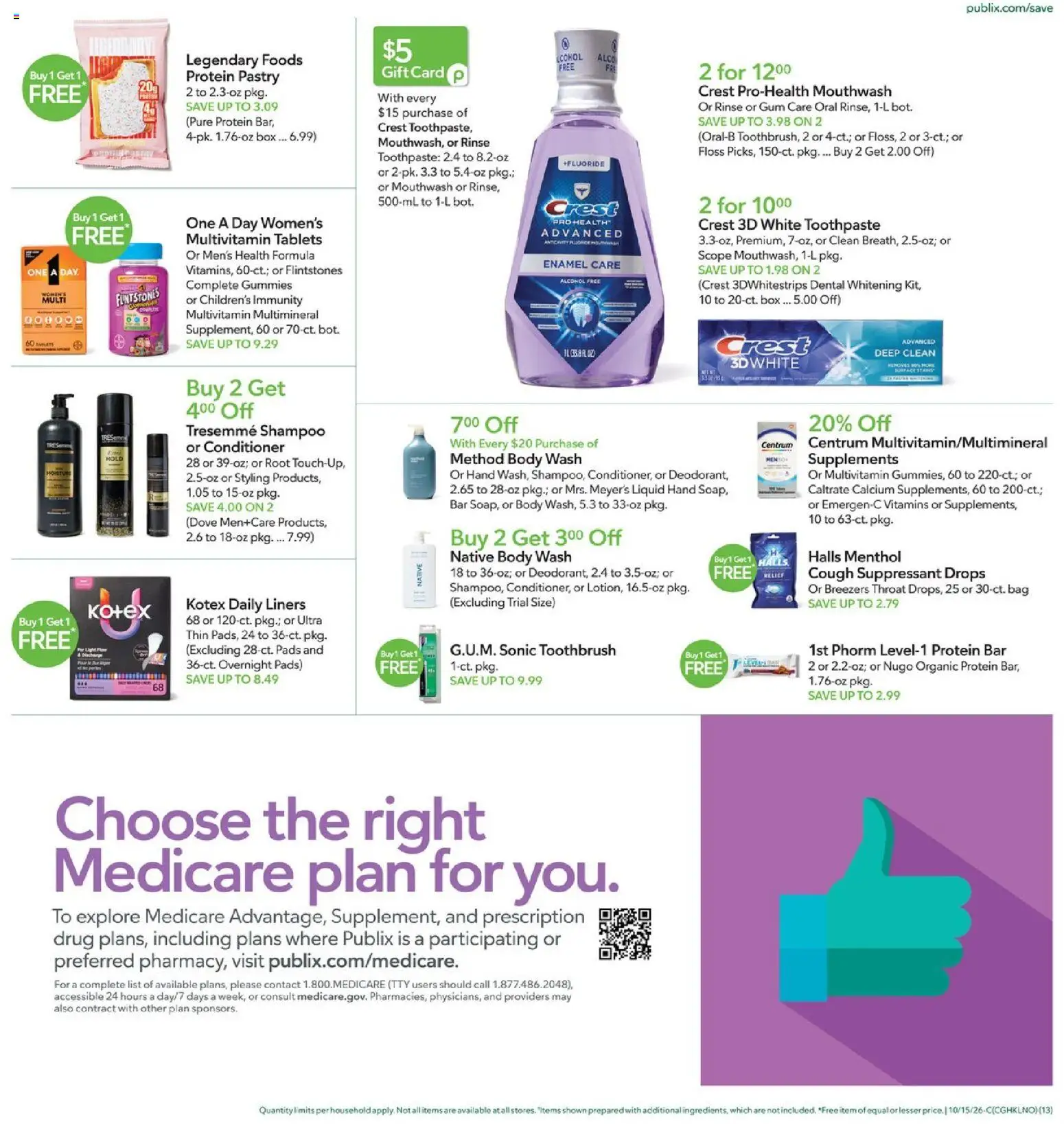 Publix Weekly Ad - valid from 10/14/2026 | Page: 13