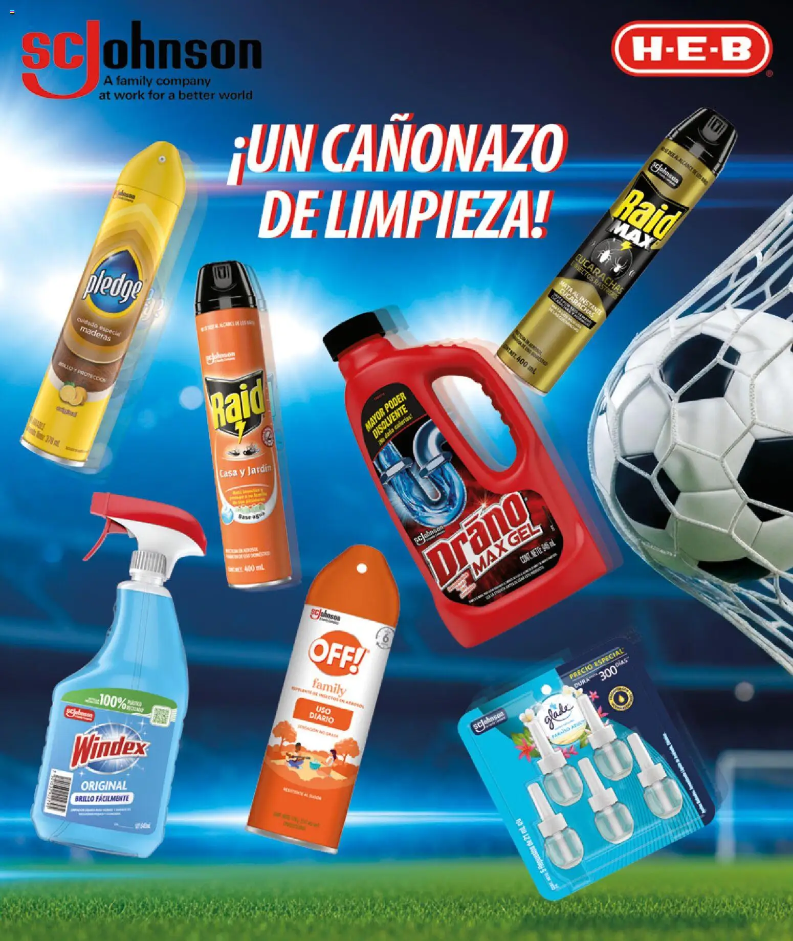 Nuevas ofertas de H-E-B válidas en toda la República Mexicana desde el 01.05.2026. ¡Encuentra las mejores ofertas en H-E-B folleto Celebra! | Página: 61 | Productos: Brillo