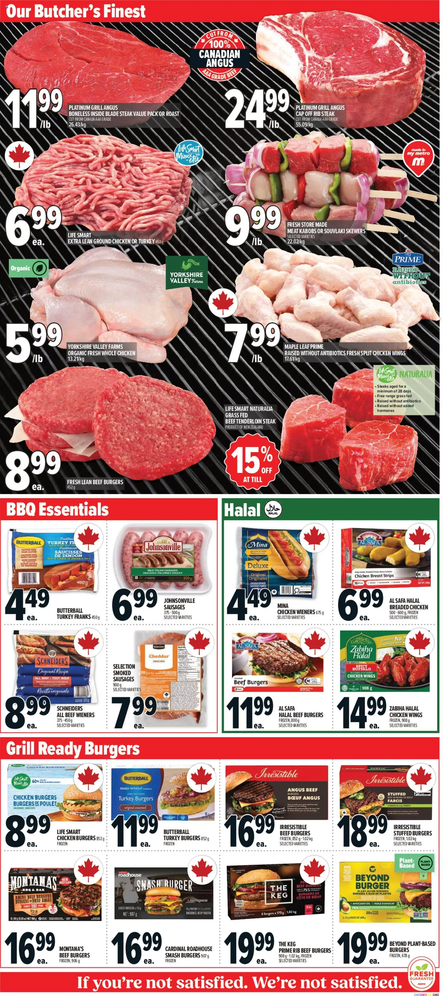 Metro flyer valid from Aug 20, 2026 | Page: 5 | Products: Cap, Turkey, Grill, Cheddar