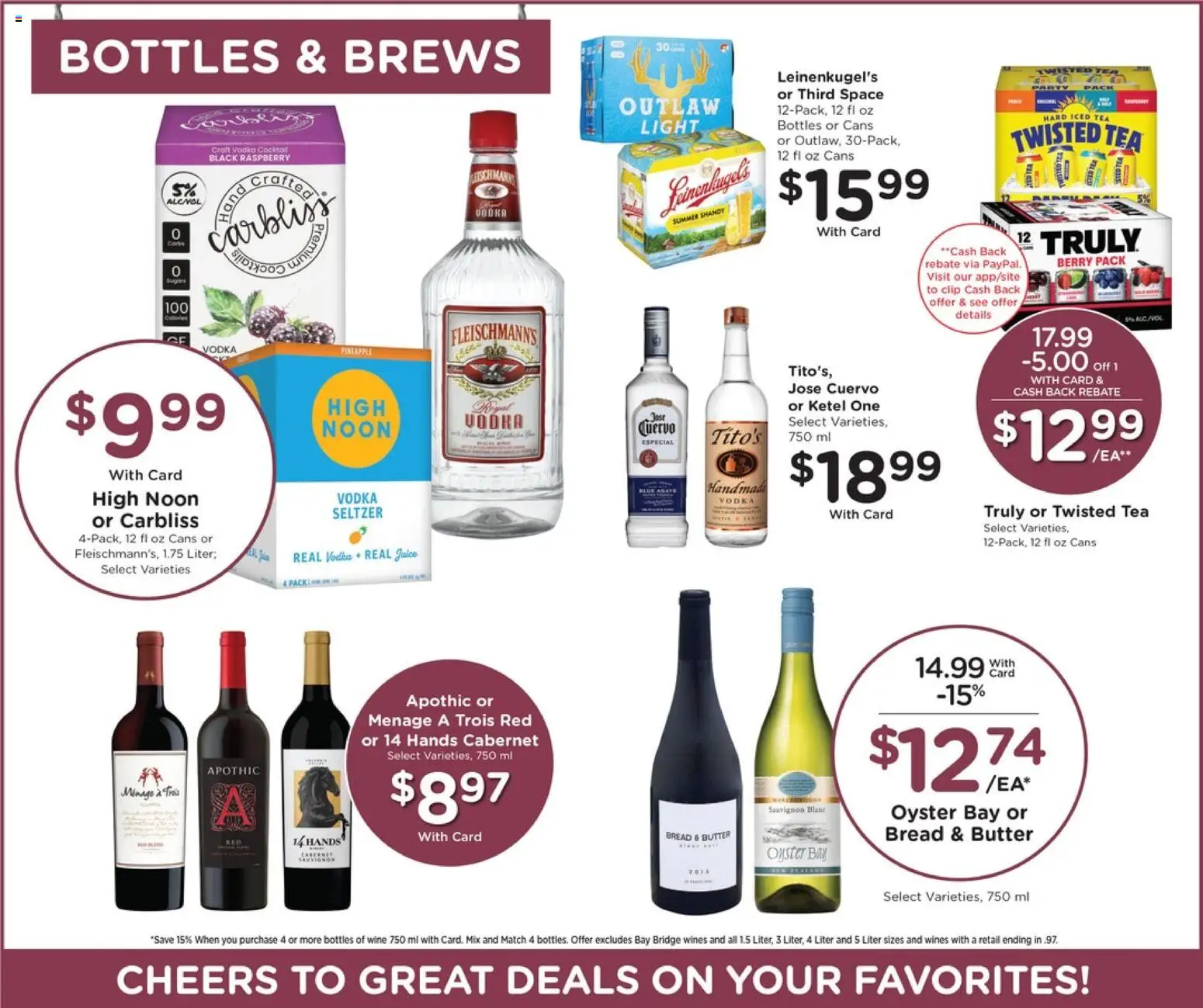 Pick ‘n Save Weekly Ad - valid from 08/12/2026 | Page: 10 | Products: Juice, Wine, Vodka, Raspberry