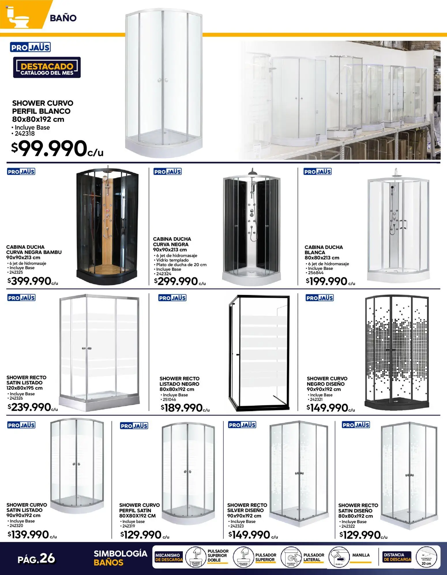 Construmart Ofertas │ válido desde el 01.06.2026 | Página: 26 | Productos: Baño, Ducha, Perfil, Base