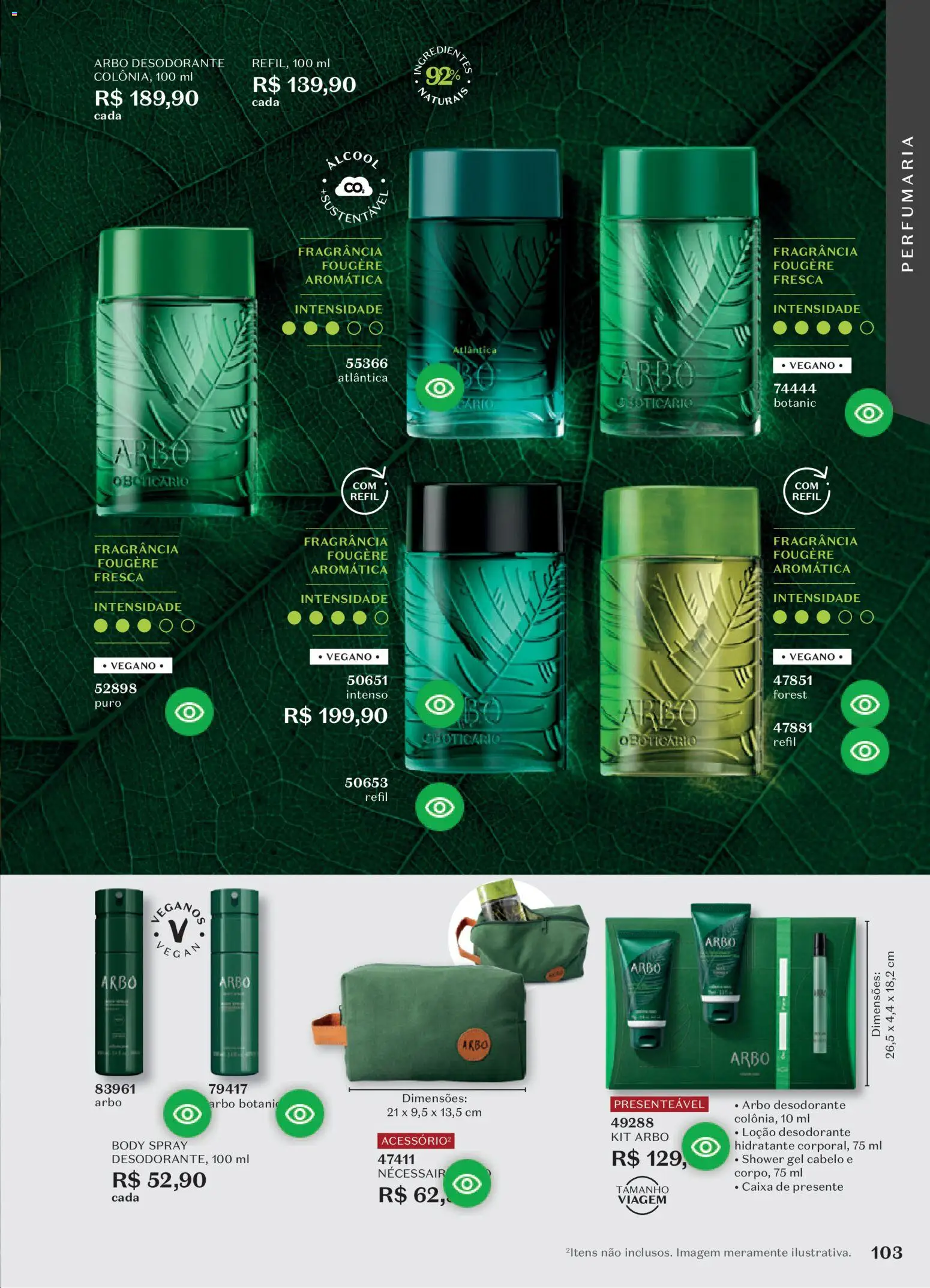 O Boticário Folheto - válido de 10/08/2026 | Página: 107 | Produtos: Álcool, Desodorante, Caixa, Body