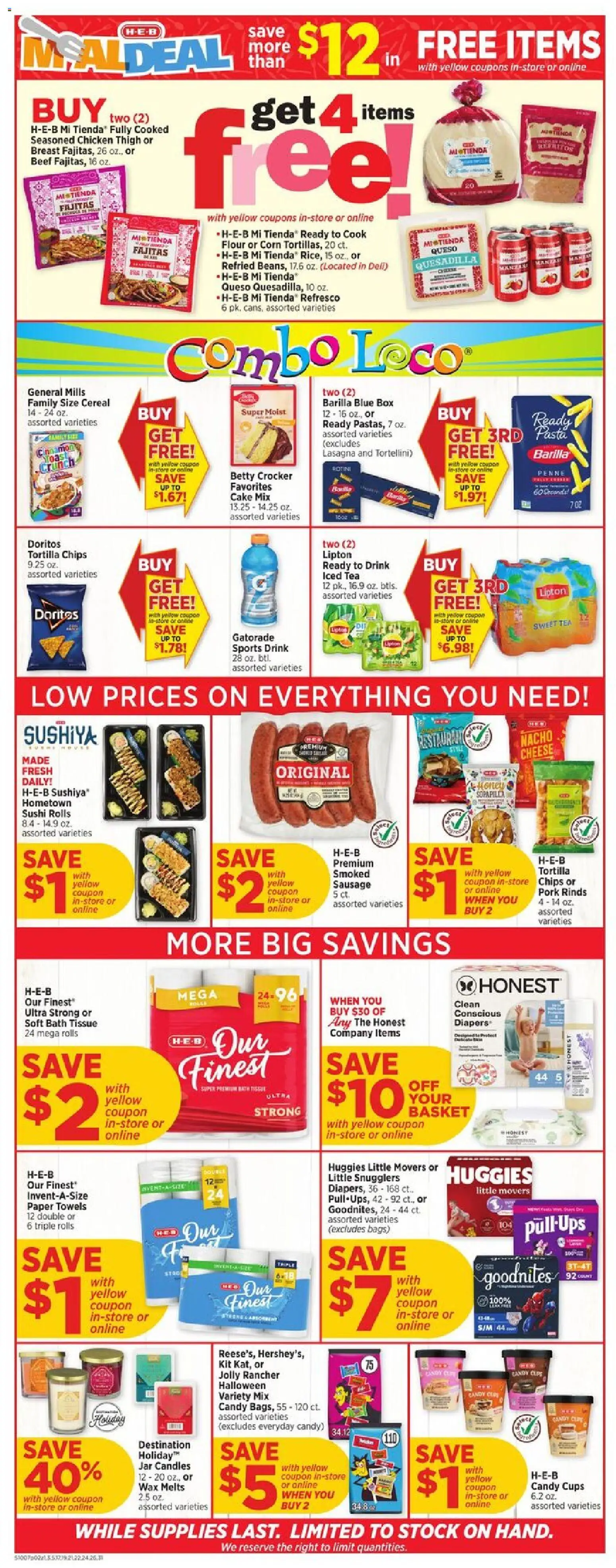 H-E-B Weekly Ad - valid from 10/07/2026 | Page: 2