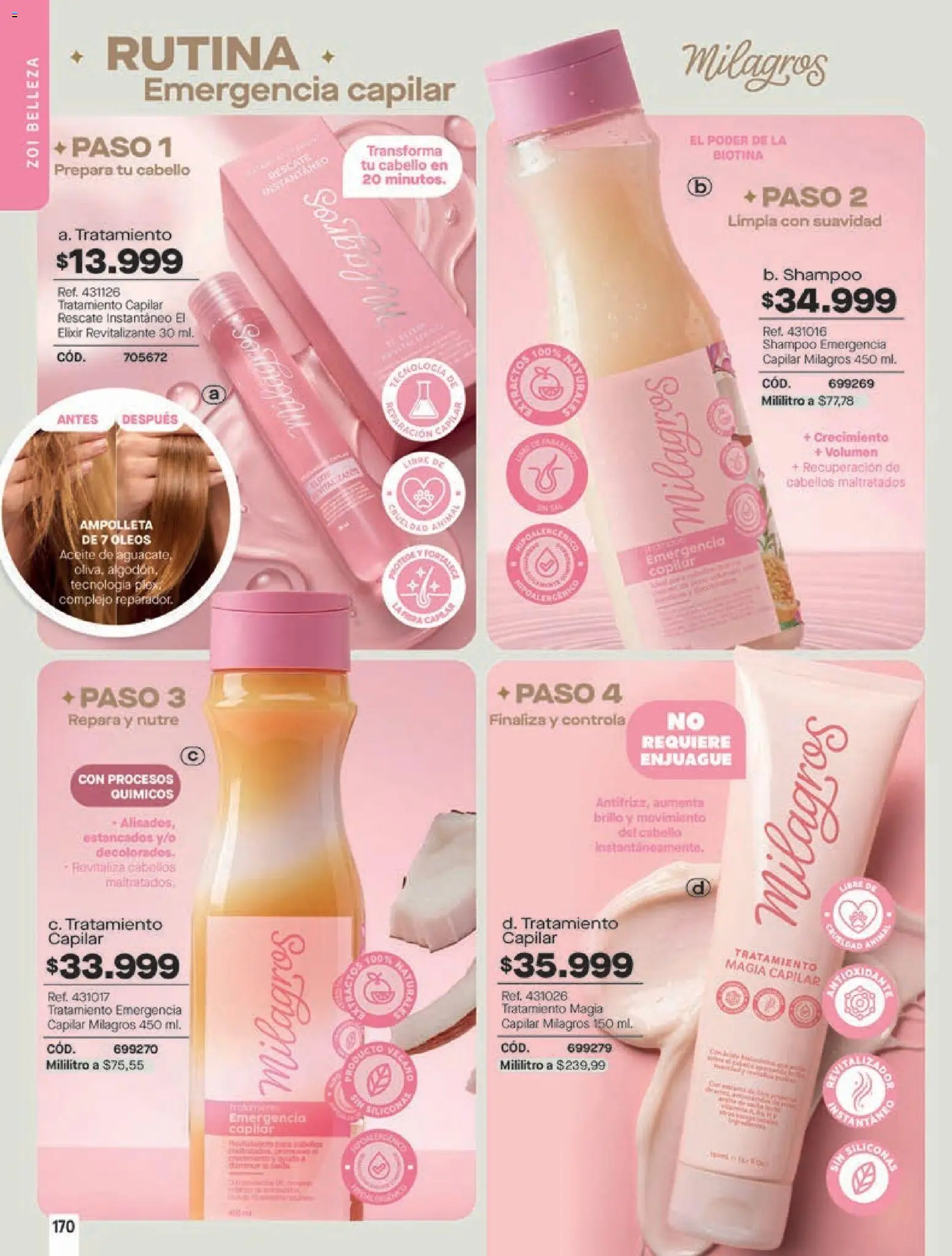 Pacifika revista - valida desde el 03.06.2026 | Página: 171 | Productos: Shampoo, Brillo, Aceite