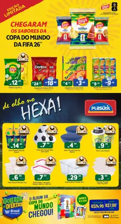 Brasil Atacadista - Ofertas da semana - Pré-Visualização do folheto da loja Brasil Atacadista, válido de 18.05.2026 | Página: 3 | Produtos: Pimenta, Camarão, Faca, Camembert
