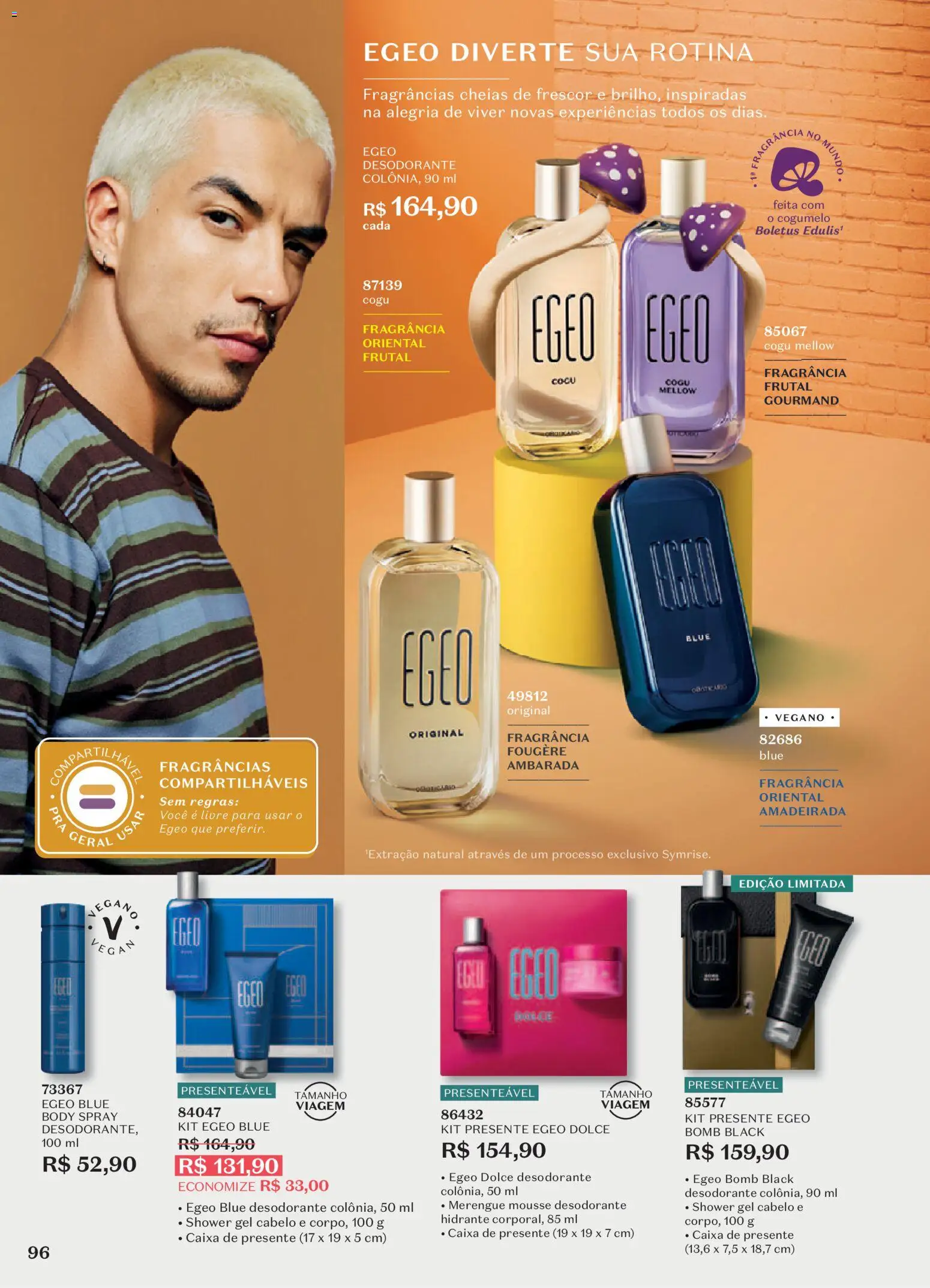 O Boticário Folheto - válido de 29/06/2026 | Página: 100 | Produtos: Mousse, Fragrância, Desodorante, Cogumelo