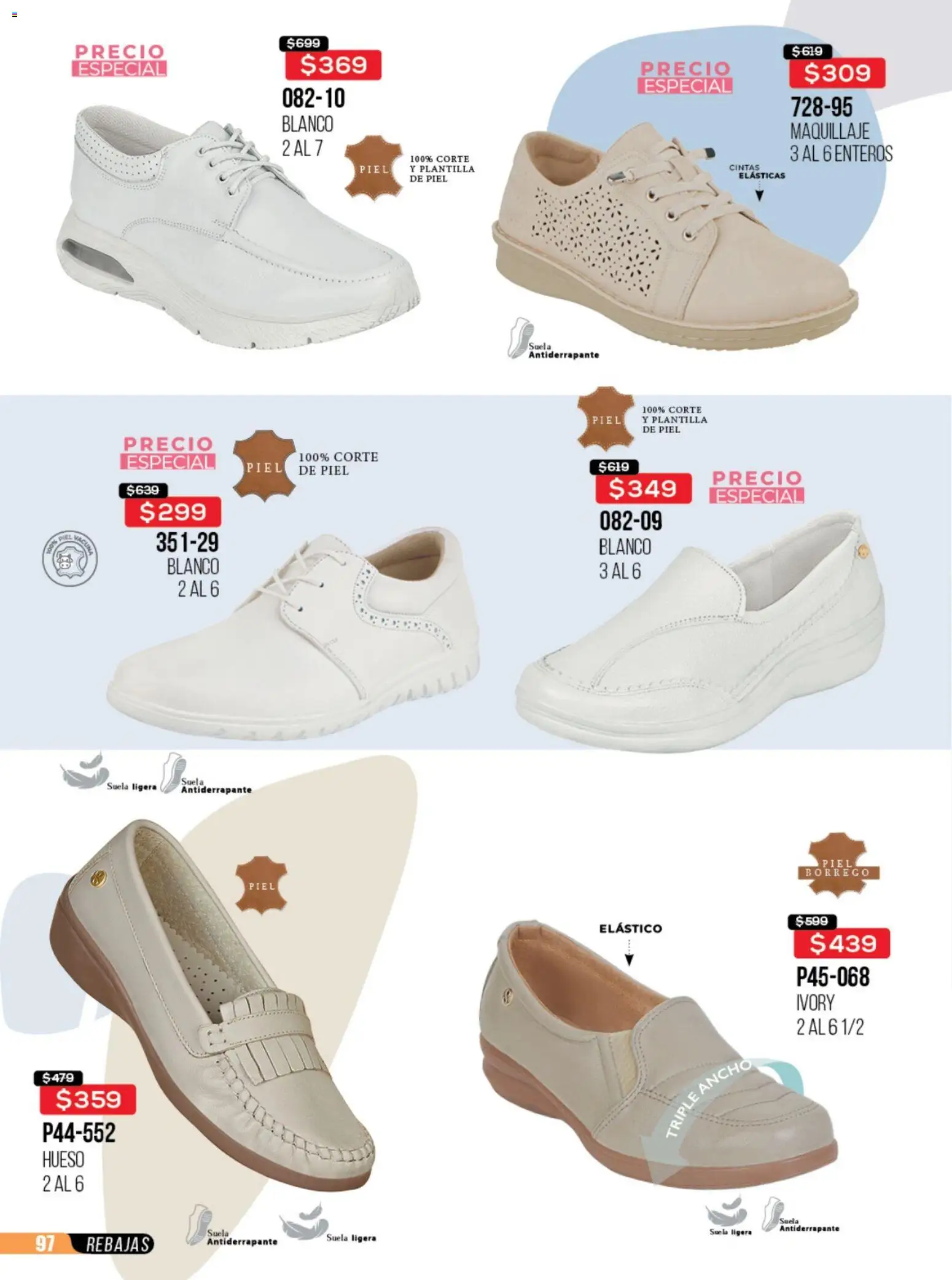 Nuevas ofertas de Cklass válidas en toda la República Mexicana desde el 23/06/2026. ¡Encuentra las mejores ofertas en Cklass catálogo Rebajas sobre rebajas calzado! | Página: 98 | Productos: Maquillaje