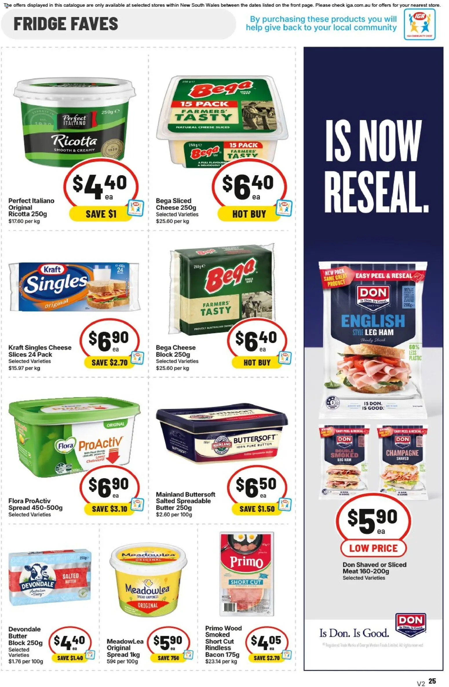IGA catalogue - valid from 12/08/2026 | Page: 26 | Products: Champagne, Butter, Ricotta, Spread