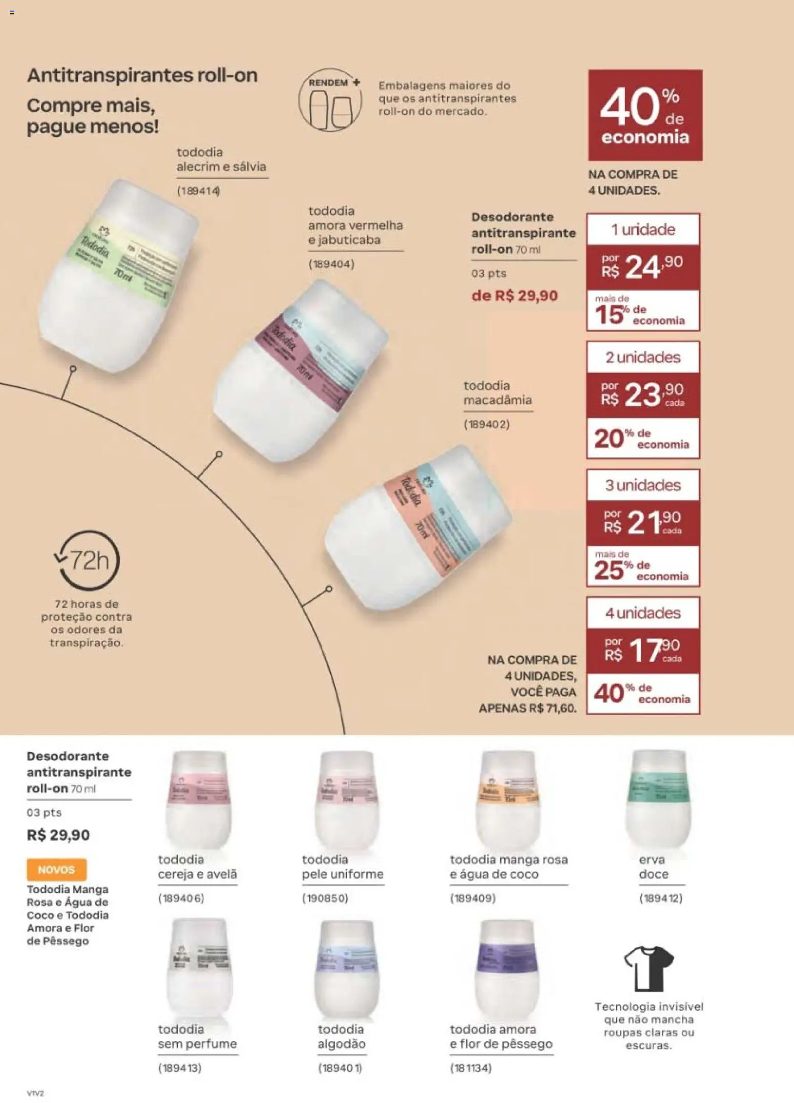 Natura Folheto - válido de 12/10/2026 | Página: 165 | Produtos: Perfume, Roupas, Manga, Avelã