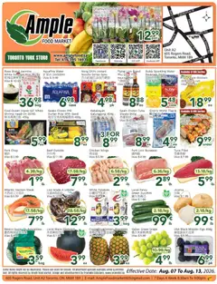 Preview of Ample Food Market weekly flyer Toronto York from shop Ample Food Market valid from Aug 7, 2026