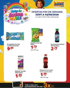 Akki Atacadista ofertas Volta às aulas - Pré-Visualização do folheto da loja Akki Atacadista, válido de 31/07/2026 | Página: 3