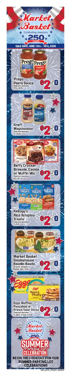 Preview of Market Basket weekly ads valid from 10.06.2026