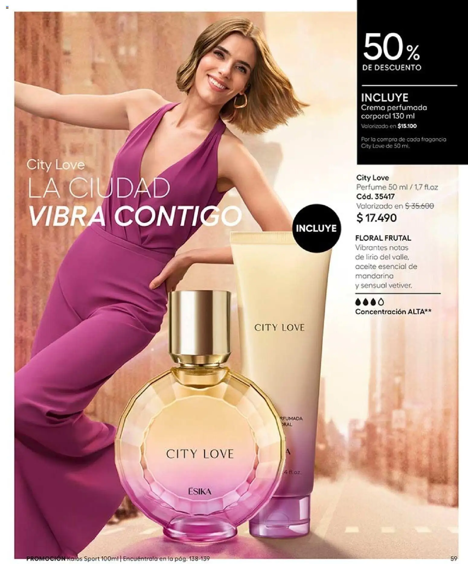 Catálogo Ésika Campaña 15 │ válido desde el 06.09.2026 | Página: 61 | Productos: Perfume, Fragancia, Aceite, Crema