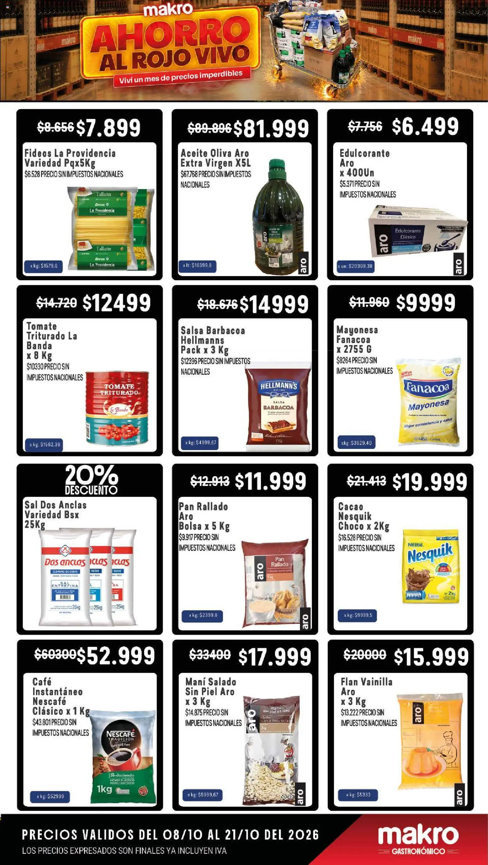 Makro Ofertas Gastronómicas │ válido desde el 08/10/2026 | Página: 4