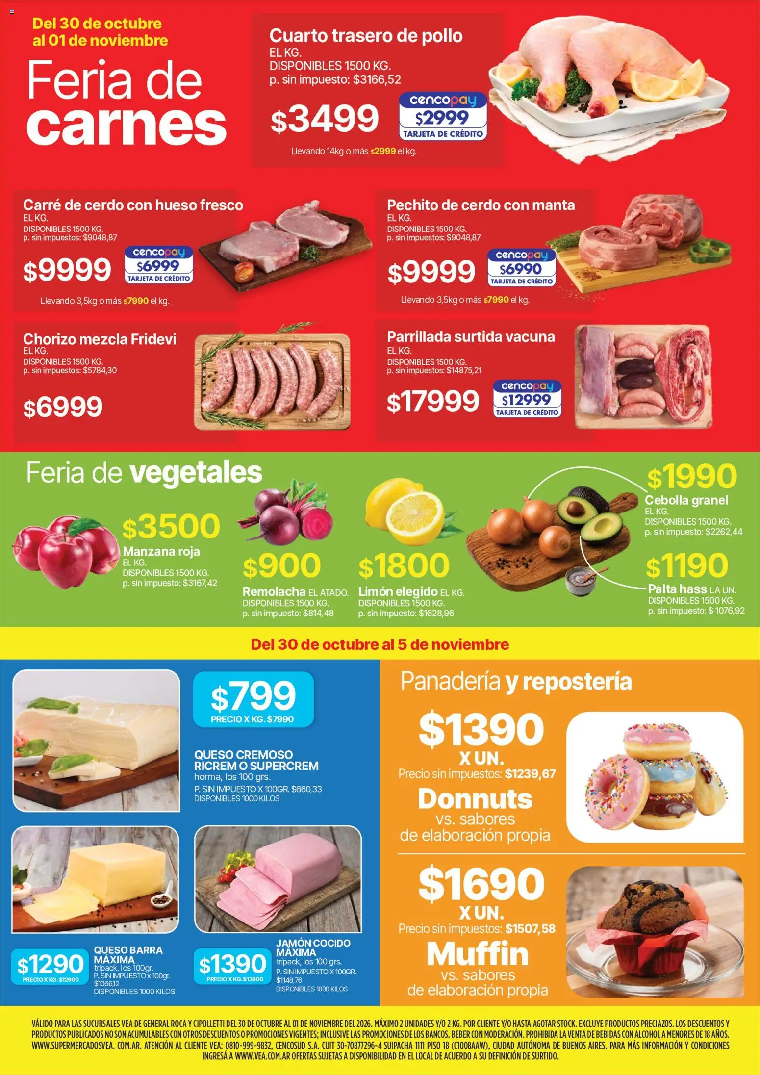 Vea - Fin de semana ahorro General Roca y Cipolletti │ válido desde el 30/10/2026 | Página: 3